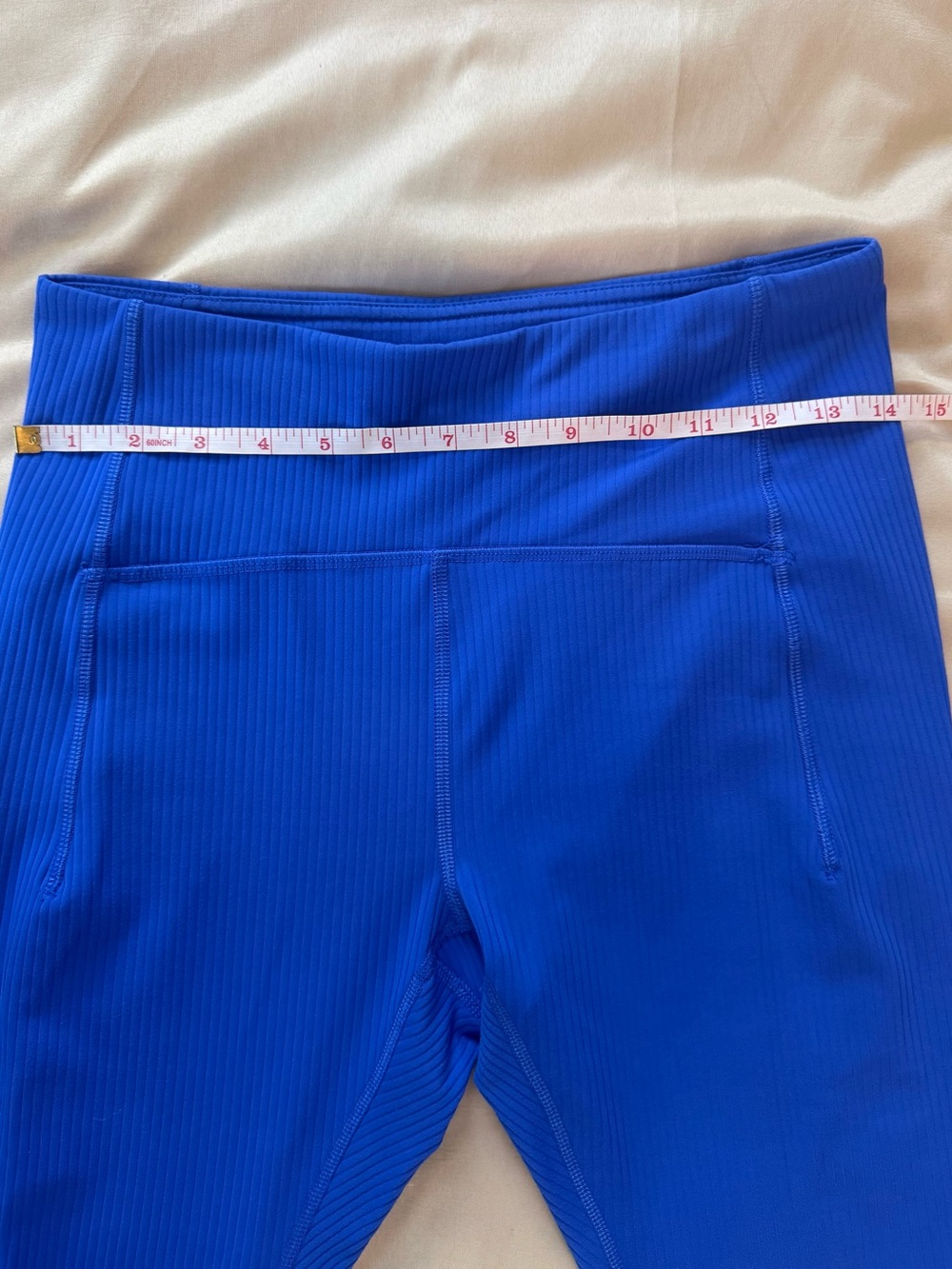 Spyder Electric Blue Ribbed Leggings